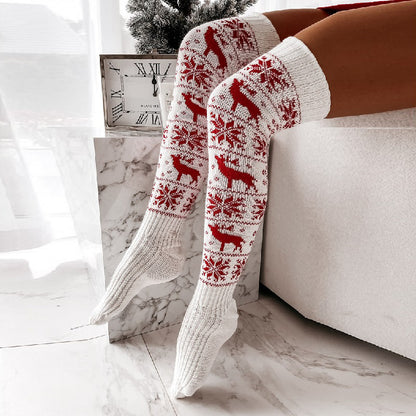 Warm Knitted Women Stocking