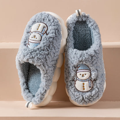 Snowman Slippers