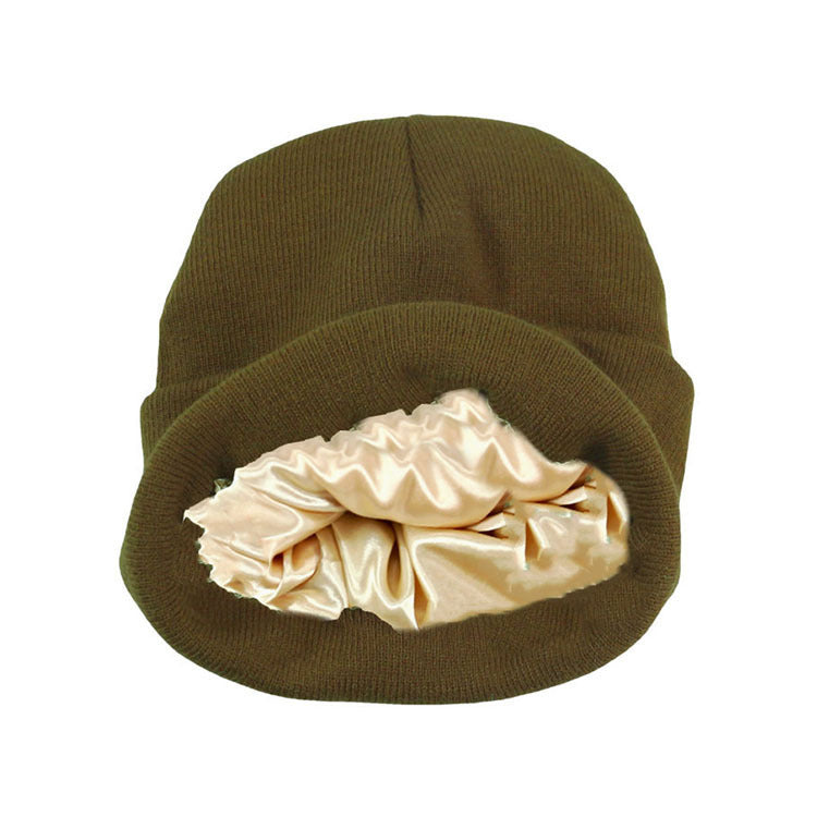 Satin lined Beanie