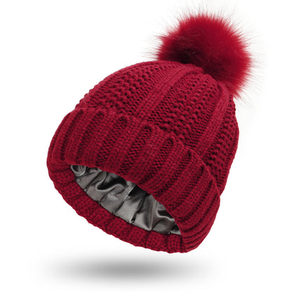 Beanie with pom pom