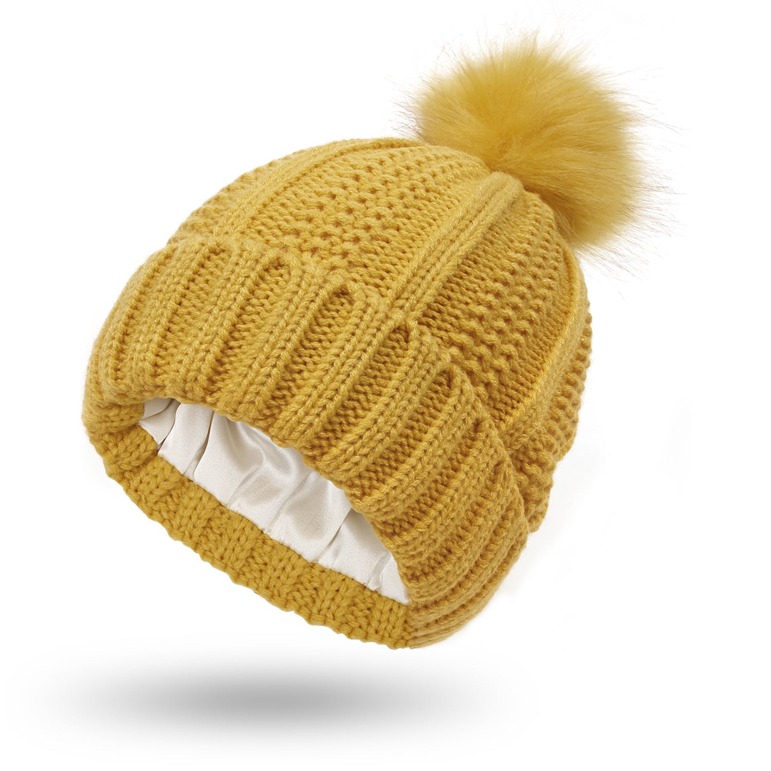 Beanie with pom pom